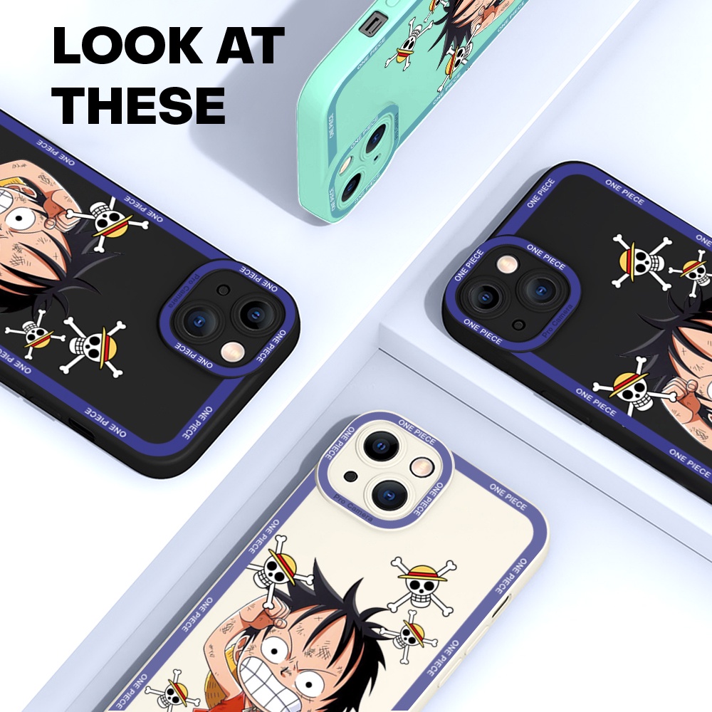 Compatible With Samsung Galaxy A01 A70 A72 A6 A7 A9 A9S Plus 2018 5G Cho Ốp lưng điện thoại In Hình dễ thương TPU Cartoon Anime Straw Hat Kid