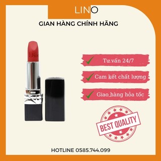 Son lì Dior matte 999 màu đỏ thuần sang chảnh tôn da mini unbox