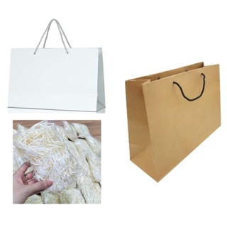 Túi giấy - Giấy rơm lót mua kèm hộp quà