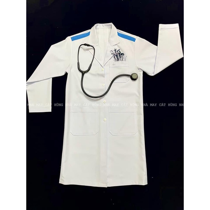 Áo blouse bác sĩ nam