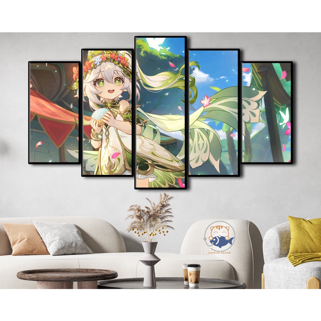 Tranh Dán Tường Decor Gaming - Genshin Impact - 14