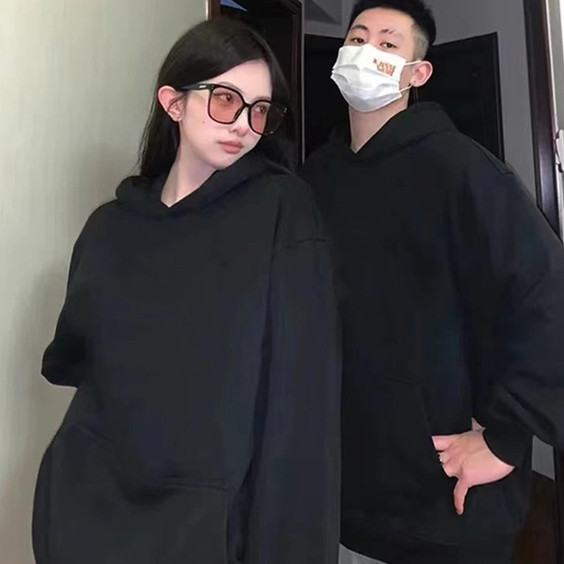 Áo hoodie IHKKE phong cách Hàn Quốc thời trang dành cho cặp đôi