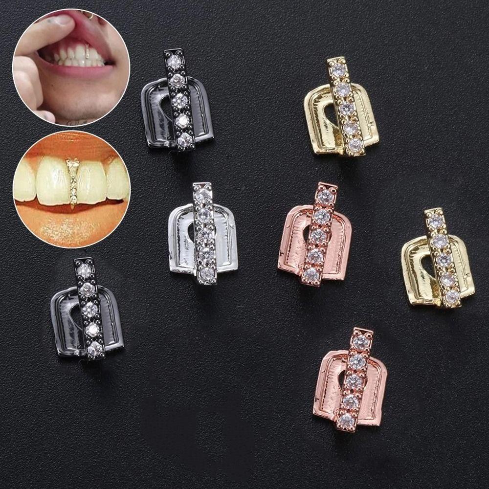 Kẹp Gắn Nón Răng Có Thể Tháo Rời Thời Trang Dự Tiệc Vui Nhộn