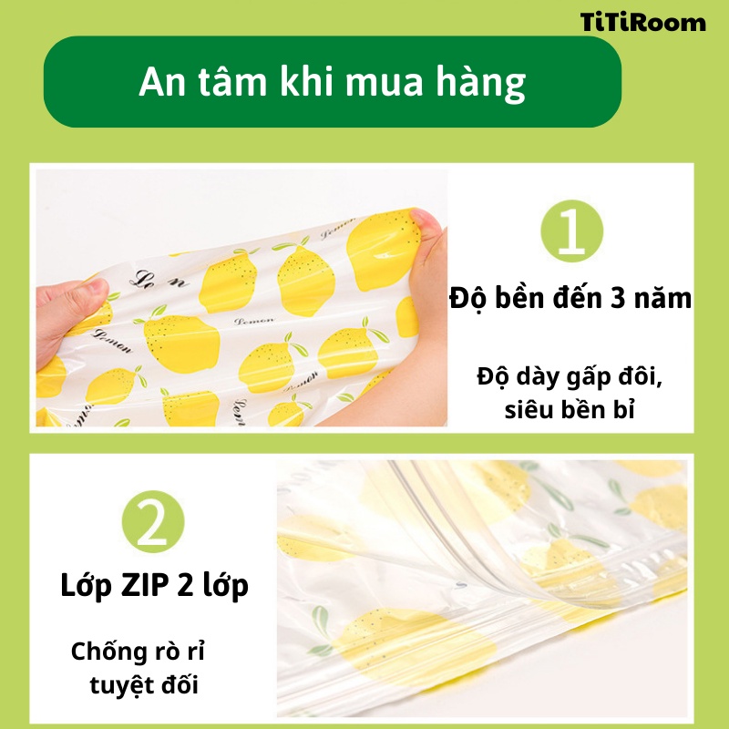 Túi hút chân không đựng chăn gối quần áo chống ẩm mốc, chống nước cao cấp dễ thương tiết kiệm diện tích TiTiRoom