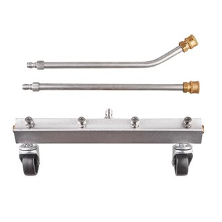 Vòi Xịt Thanh Xịt Khung Gầm Ô Tô Nhanh 4 Đầu Áp Lực Tặng Đầu Nối Đồng 1/4 Làm Sạch Đường Bằng Thép Dễ Dàng Kết Nối
