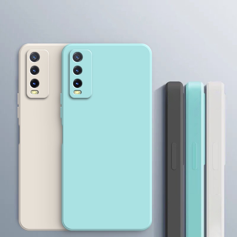 Ốp lưng Vivo Y20 Y12S Ốp Điện Thoại Màu Trơn Cho vivo Y20S Y12A Y21 Y33S  y21s T1X Y22 Y22S Y02S Y16 Y17 Y15 Y12 U10 Y11 Y50 Y30 YT