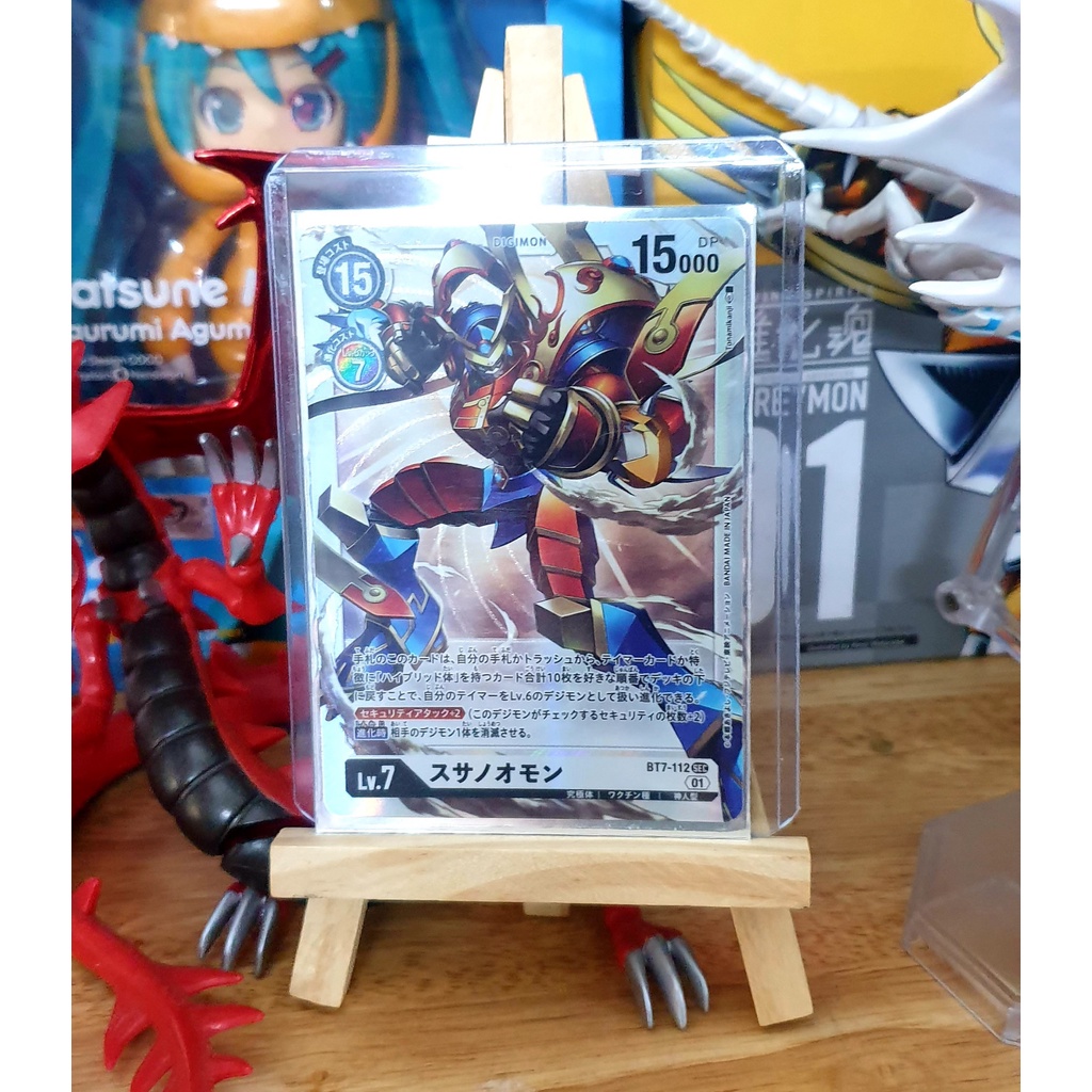 Lá bài thẻ bài Digimon Card Game Japan - Susanoomon - BT7-112- Secret Rare