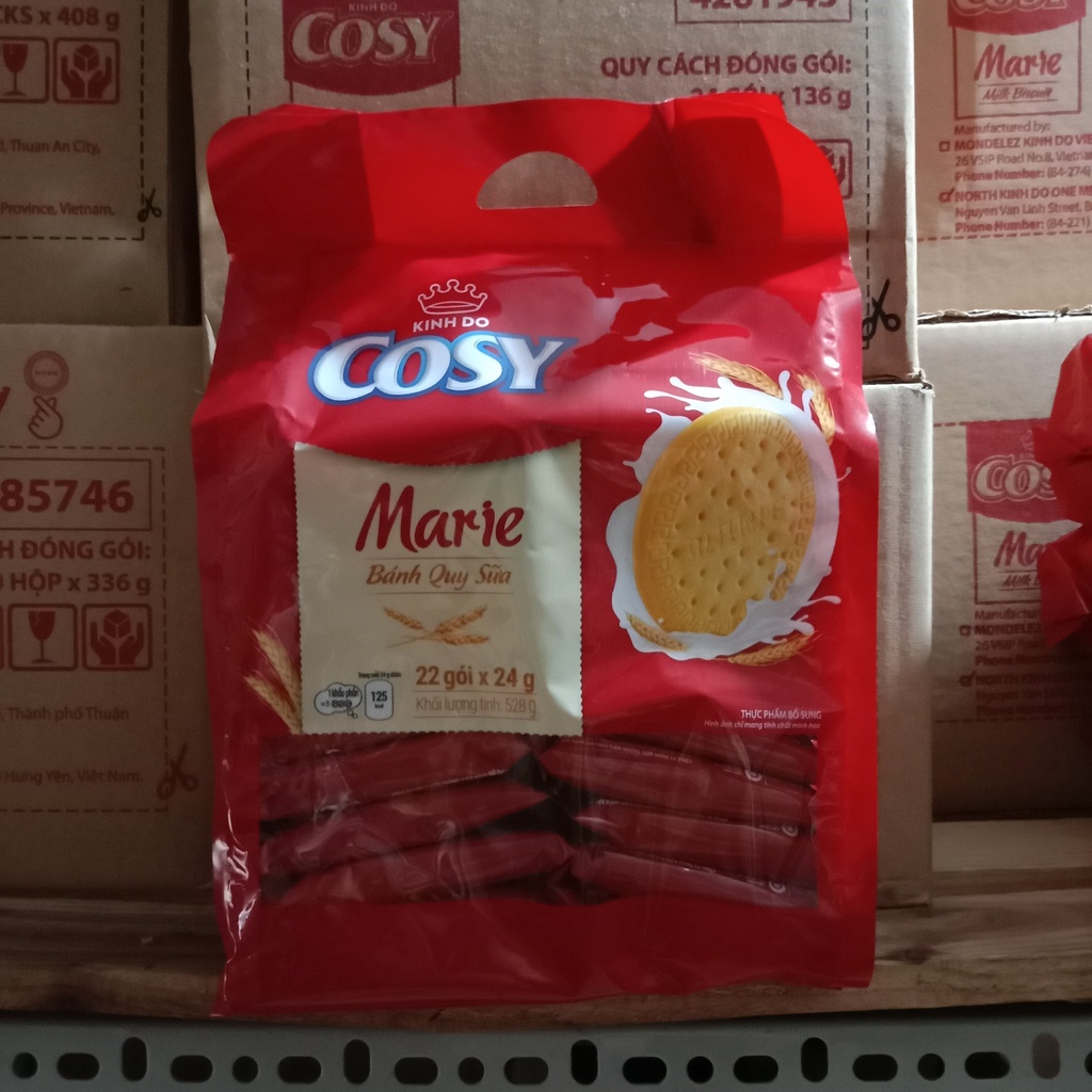 Bánh Quy Cosy Kinh Đô - Bánh Quy Sữa Cosy Marie/Bánh Quy Hạt - Sôcôla Yến Mạch Cosy Wonderfulls