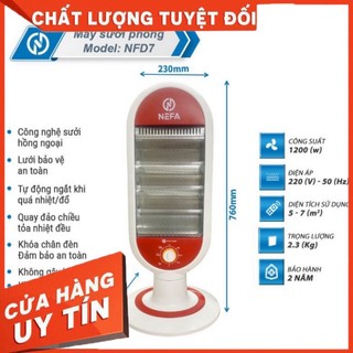Máy sưởi phòng Halogen Nefa NFD 7