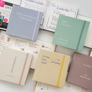 Sổ vuông Crabit Quite The Mind 130gsm ruột dot/grid/plain