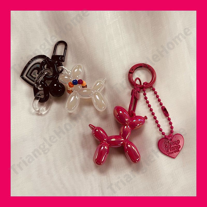 Móc Khóa Hình Thỏ Và Bóng Bay Năm Mới cny 2023 Dễ Thương Dùng Trang Trí Túi Xách / Quà Tặng Cho Bạn Gái