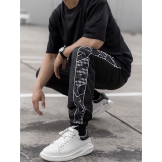 Jogger Relaxed Monoside Black 