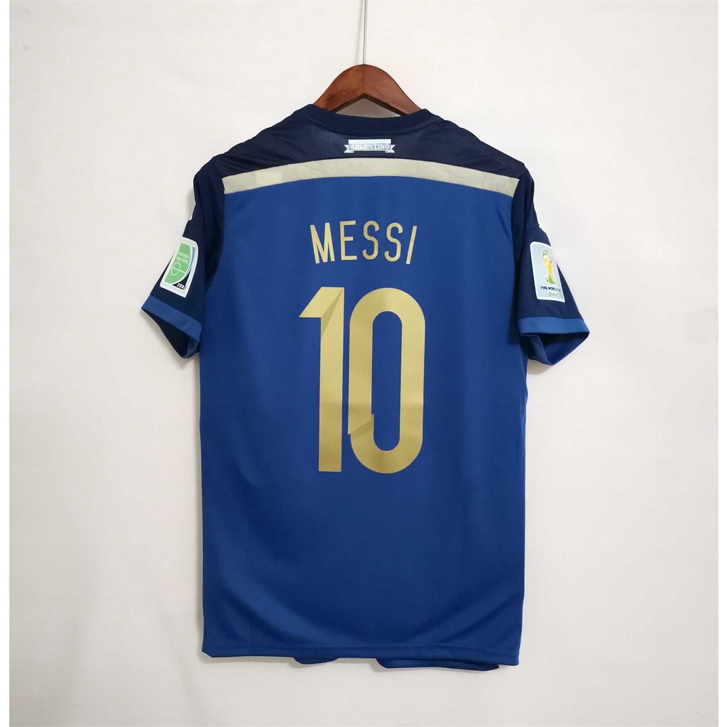 Áo Bóng Đá Phong Cách Đội Tuyển Argentina Mùa Giải 2014