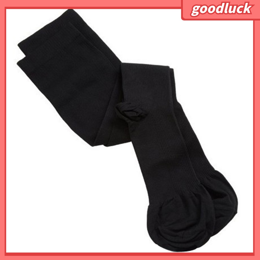 &lt; Luck &gt; Tất Nén Y Tế Thể Thao Dài Màu Trơn