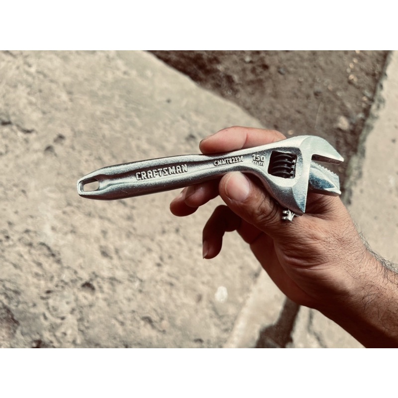🇺🇸 Cờ lê Craftsman 6” Reversible Jaw Adjustable Wrench CMMT82337 - Thanh lý mới 90% 🇺🇸