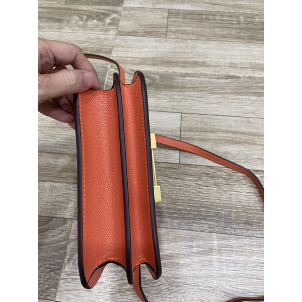 Túi si da thật HM