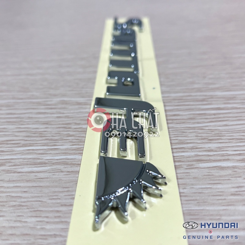 Logo chữ nổi HYUNDAI SANTAFE PREMIUM CRDi 4WD MLX 🚘 nhập khẩu HYUNDAI MOBIS Hàn Quốc 🎯 Bảo hành 100% là hàng chính hãng