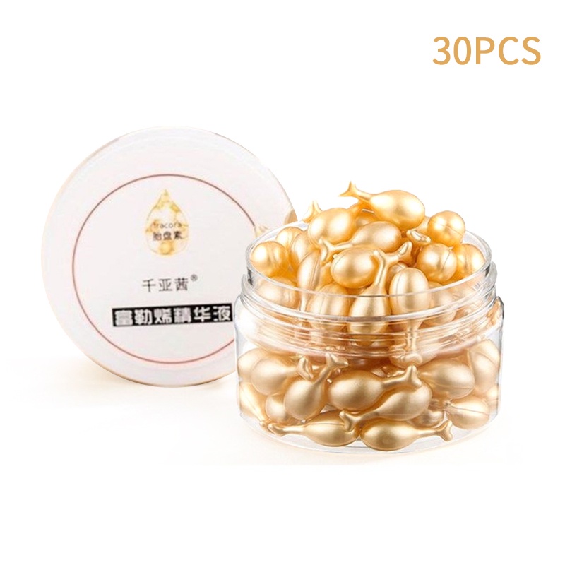 Tinh Chất Nhau Thai Viên Viên Serum Dưỡng Da Mặt Chống Nhăn Ban Đêm Serum Dưỡng Da Mặt Tinh Chất Dưỡng Ẩm Chống Lão Hóa Làm Trắng Da JULYSTAR