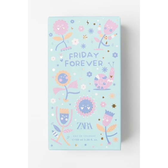 Nước hoa trẻ em - Zara BÉ GÁI FRIDAY FOREVER 100ml  - N2