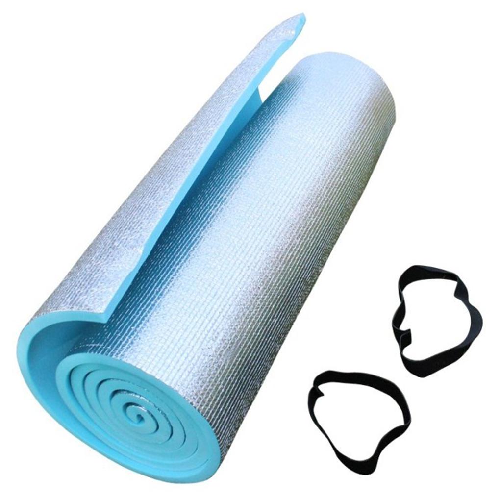 Thảm Đơn Tập Yoga Chất Liệu Nhôm EVA Dày Dặn Chống Ẩm Tiện Dụng