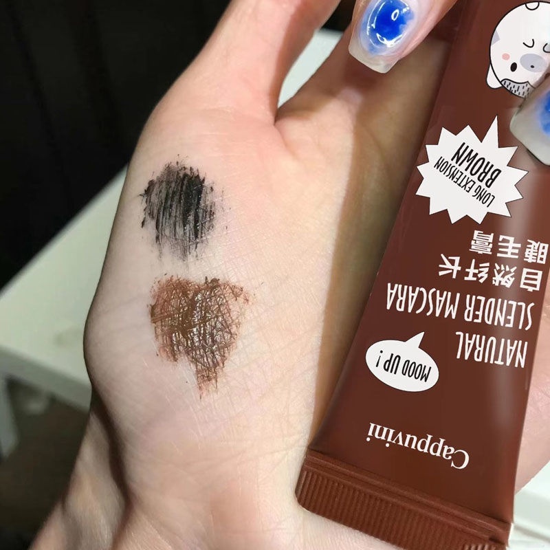 Mascara Cappuvini chuốt mi siêu mảnh tự nhiên hàng nội địa Trung