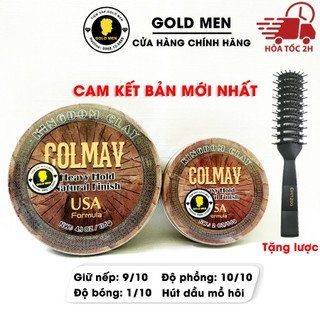 Sáp vuốt tóc Colmav Kingdom Clay Pomade + Tặng quà