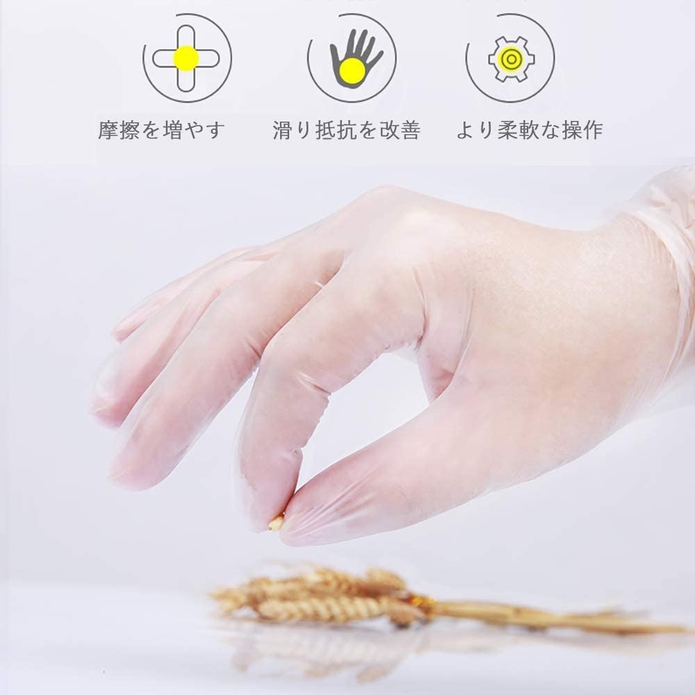 [Set 50 Chiếc] Găng Tay Cao Su Dùng Trong Thực Phẩm Làm Bếp Vệ Sinh Siêu Dai Siêu Thật Tay 88336 Mienphivanchuyen199k