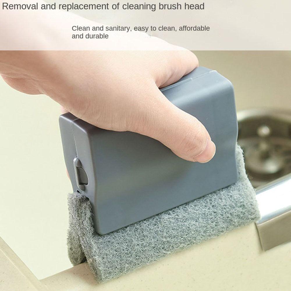 YNATURAL Bàn Chải Vệ Sinh Rãnh Cửa Sổ Nhà Tắm Đa Năng Tiện Dụng