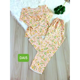 Bô lanh lụa thái tay dài size 45-75kg