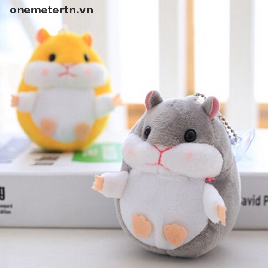 Onemetertn Thú Nhồi Bông Hình Chuột hamster 9.5cm Đáng Yêu Vn