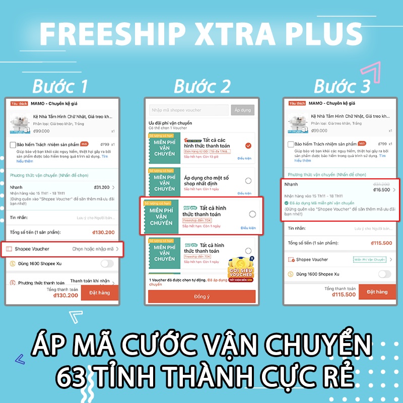 Giá treo cuộn khăn giấy tiện lợi chuyên dụng cho nhà bếp / nhà tắm LO59