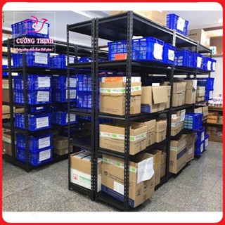 Kệ gài không cần ốc vít, lắp đặt nhanh, Kệ v lỗ Vinatech 5 tầng