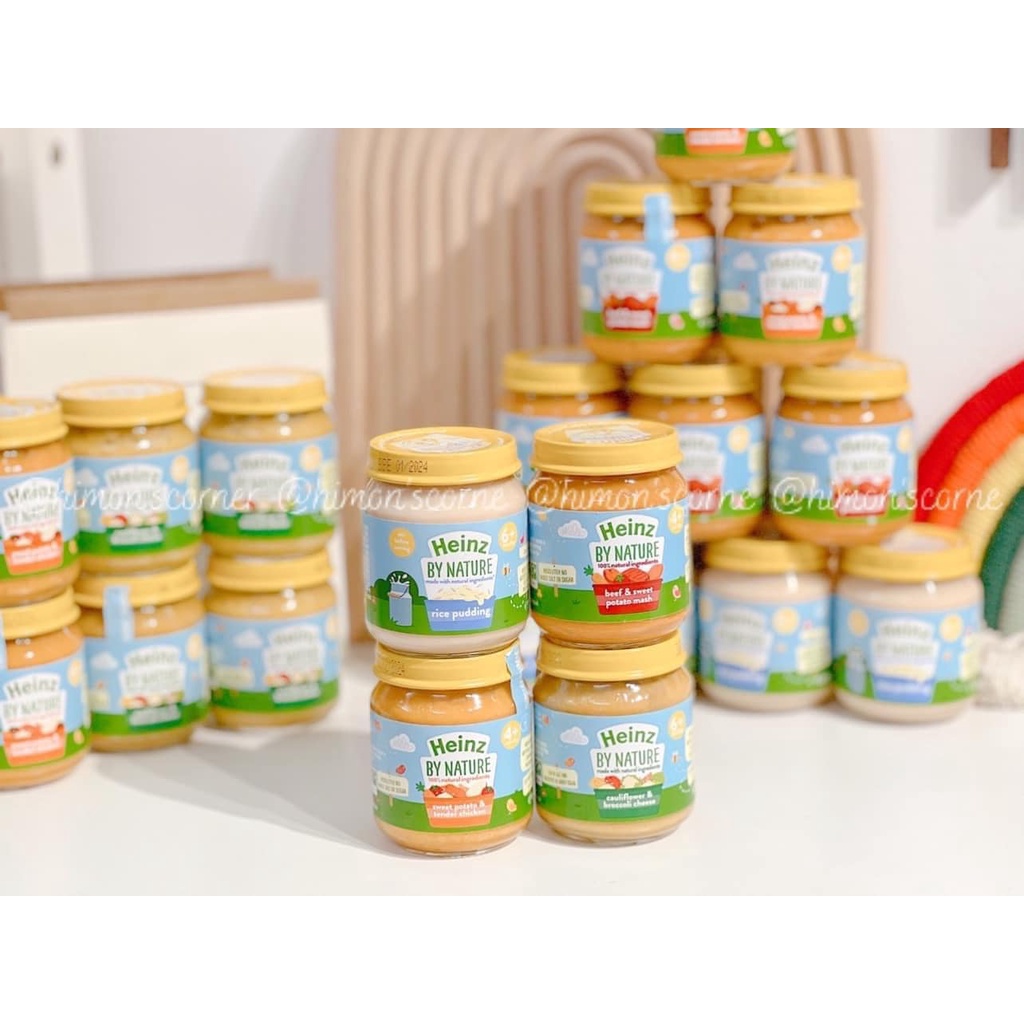 SALE Hũ dinh dưỡng Heinz UK nội địa cho bé 4-6M [ Hàng air - đủ bill ]