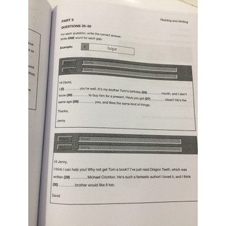 Cambridge B1 Preliminary 1 with answers