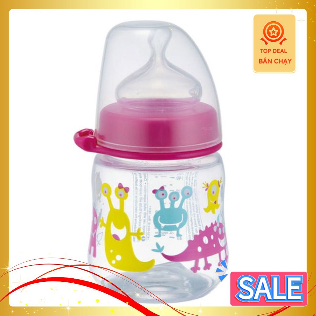 (Đức) Bình sữa cổ rộng NIP 150ml cho bé (0M+)
