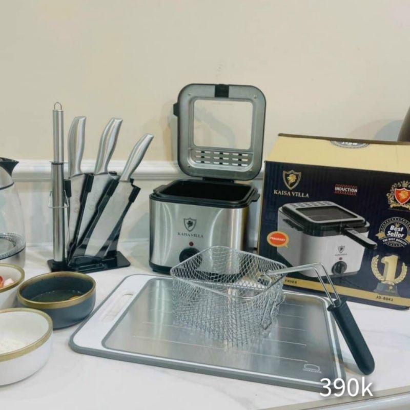 NỒI CHIÊN NGẬP DẦU KAISA VILLA JD-8041 CHÍNH HÃNG