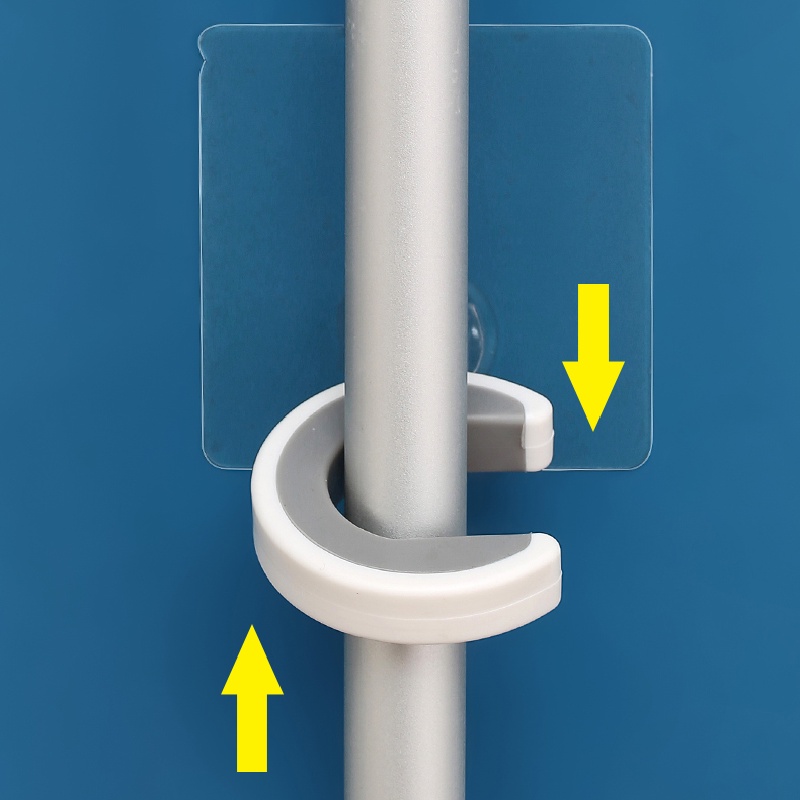 Kẹp chổi giữ cây lau nhà gắn tường không thấm nước tiện lợi cho gia đình NANORON ⭐ Móc treo nhà tắm thông minh