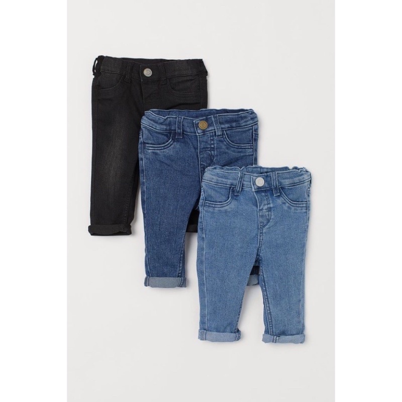 Quần jean đen cho bé