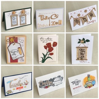 Thiệp Handmade Tặng Thầy Cô Ngày Nhà Giáo Việt Nam 20/11 Nhiều Size Nhiều Mẫu