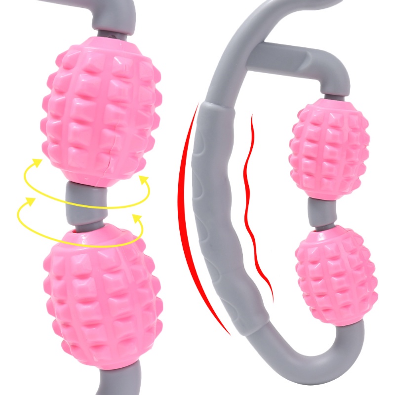 4 / 5 Bánh Xe Loại Mỏng Chân Không / 360 ° Con Lăn Mát Xa Cơ Bắp / Cổ Thư Giãn Đa Năng Tiện Dụng