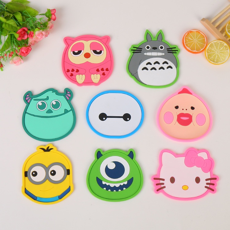 Miếng Lót Cốc Lót Ly Silicon Cute