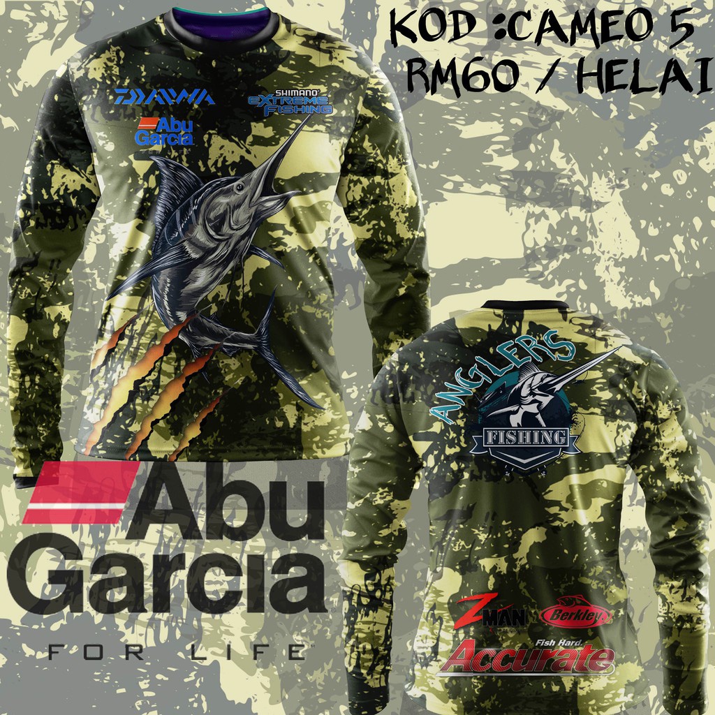 Áo Thun Câu Cá CAMEO Dài Tay