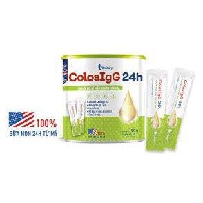 Sữa non ColosIgG 24h 90G (60 gói x 1.5g)