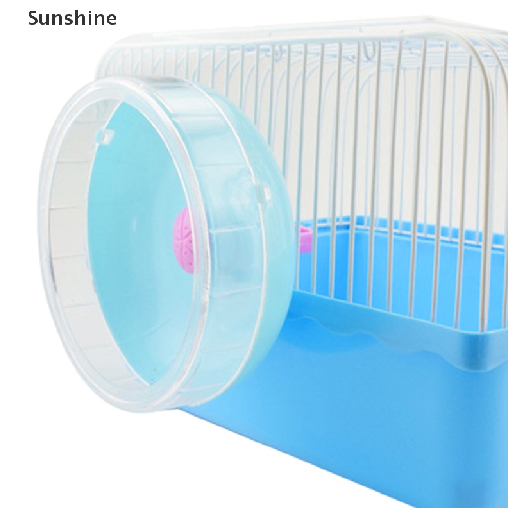 Đồ Chơi Bánh Xe Chạy Bằng Nhựa Hình Chuột Hamster Dễ Thương