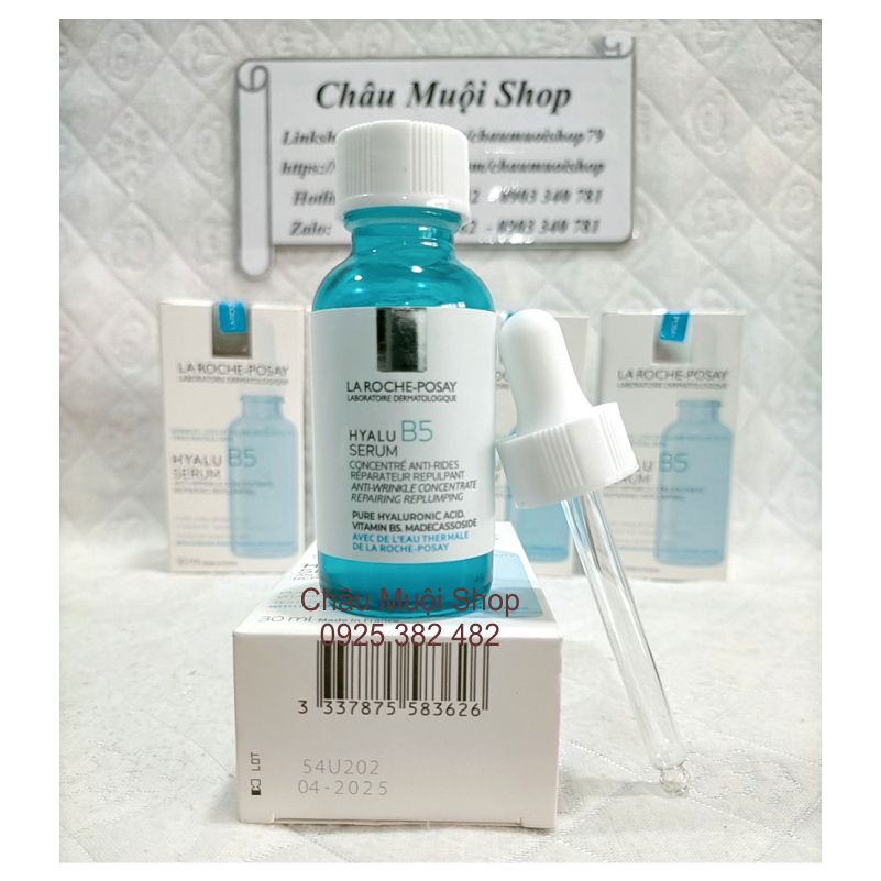 Serum Laroche –Posay Hyalu B5 –Pháp -30ml - Phục Hồi Da Hư Tổn, Tái Tạo Làn Da Giúp Da Săn Chắc
