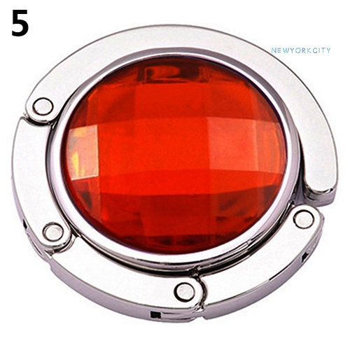 Móc Treo Túi Xách Hình Tròn Có Thể Gấp Gọn Tiện Lợi Giá Đỡ