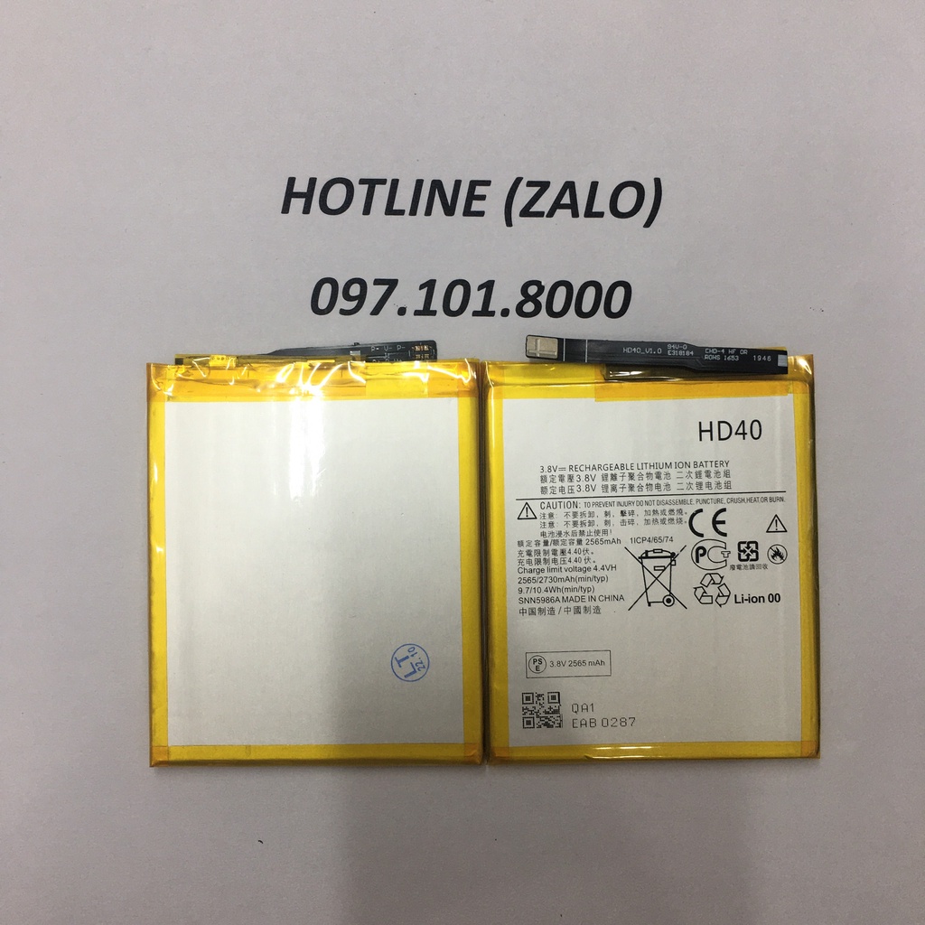 Pin zin Motorola Moto Z2 Force Xt1789 HD40