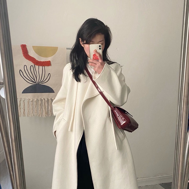 Mischa Túi Đeo Vai Hình Vuông Cỡ Nhỏ Bằng Da PU Màu Trơn Hai Công Dụng Thời Trang Dễ Phối Đồ Phong Cách retro