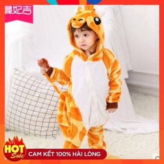 Bộ đồ thú hươu cao cổ trẻ em