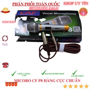 Mic karaoke co dây CAF-P8